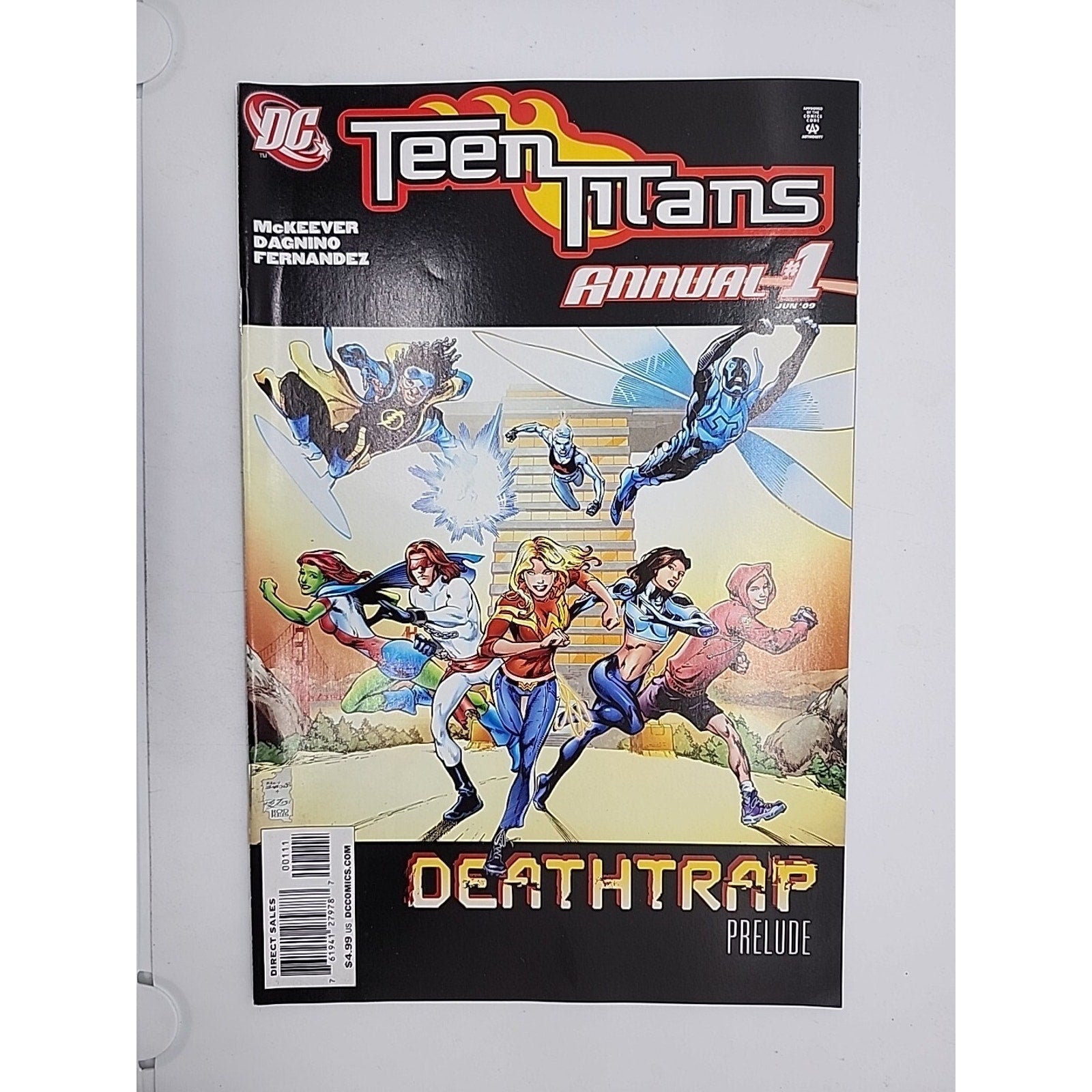 Teen Titans Annuals #1 Deathtrap DC Comics 2009