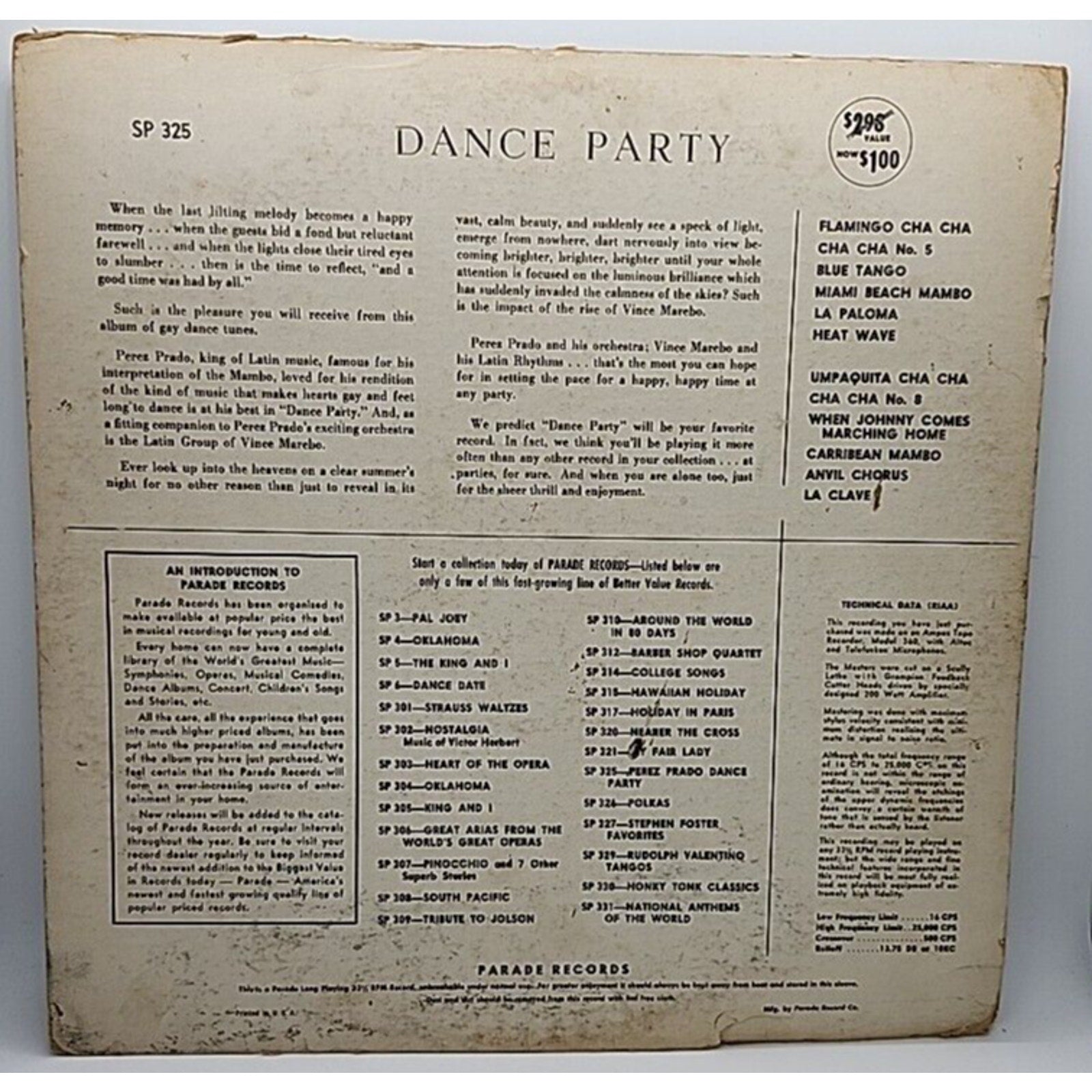 Perez Prado's Dance Party (Record)