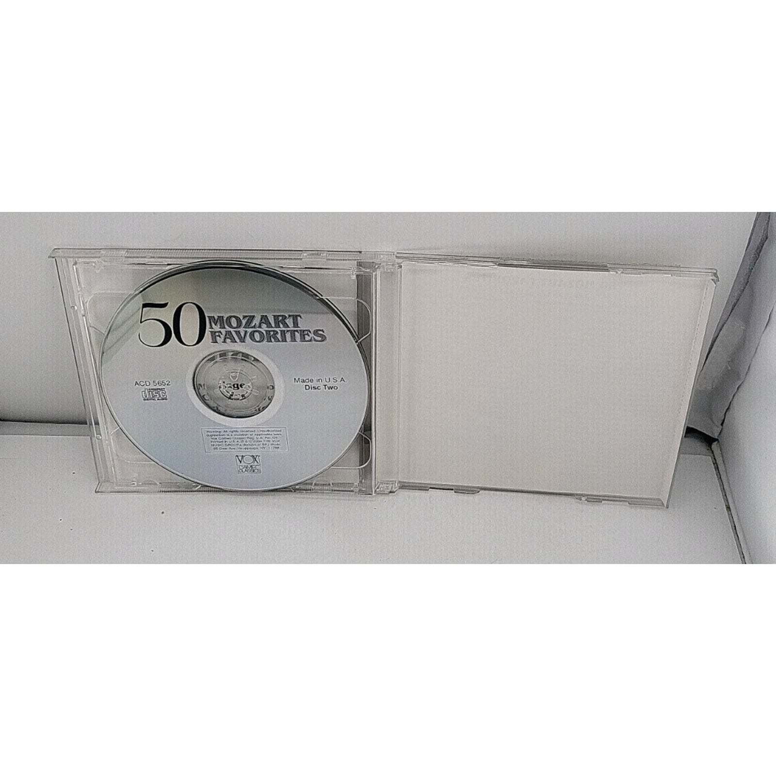 50 Mozart Favorites by Various (CD, 2005)