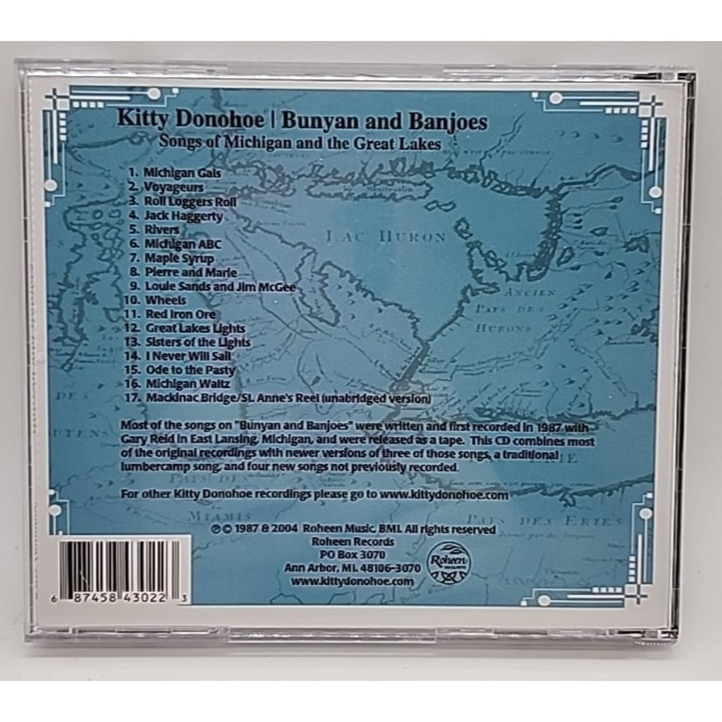 Bunyan & Banjoes by Kitty Donohoe (CD, 2012) *Autographed*