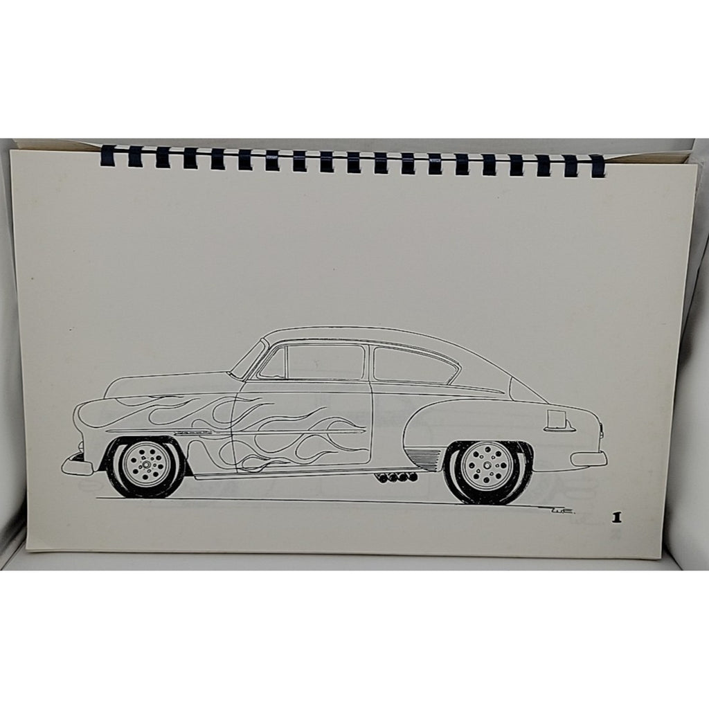 Leadsleds Volume 2 Chevys - Buicks - Studebakers & More Coloring Book