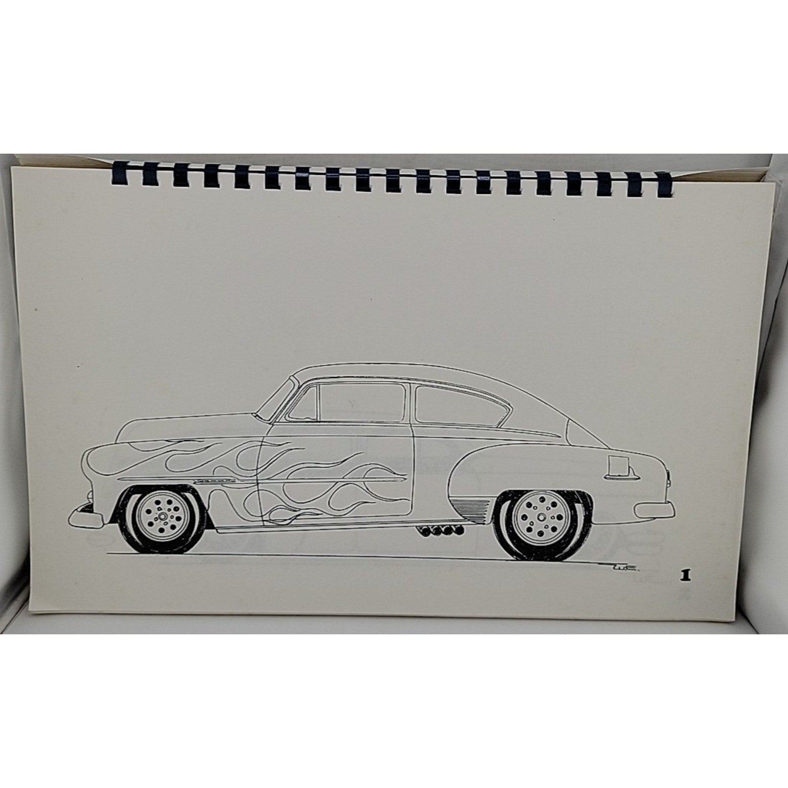 Leadsleds Volume 2 Chevys - Buicks - Studebakers & More Coloring Book