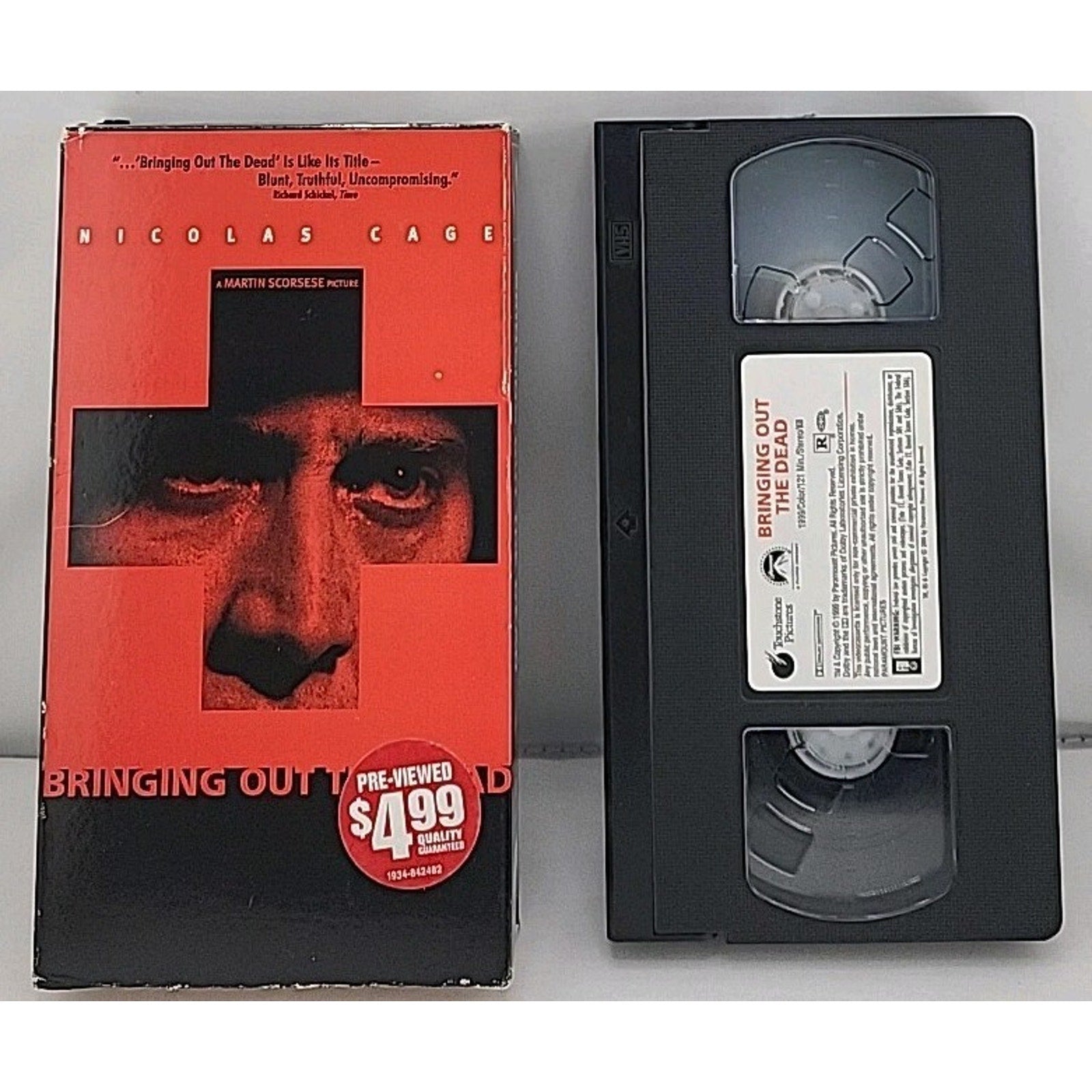 Bringing Out the Dead (DVD, 1999)