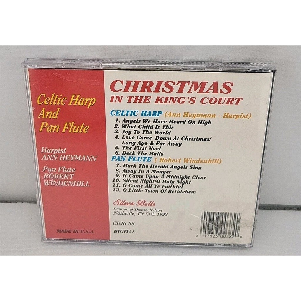 Christmas in the King's Court Celtic Harp and Pan Flute Music CD