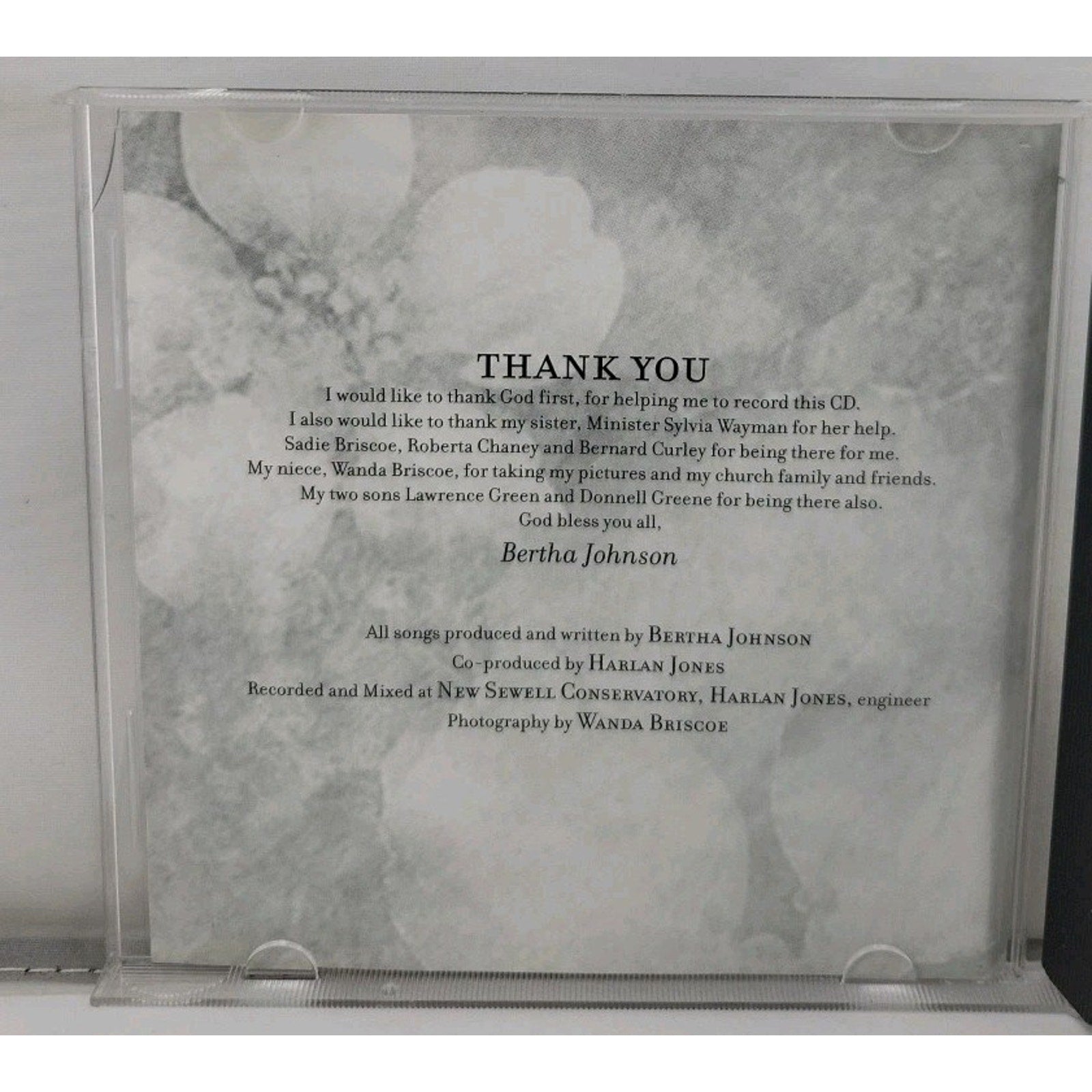 Bertha Johnson God Has Smiled On Me CD