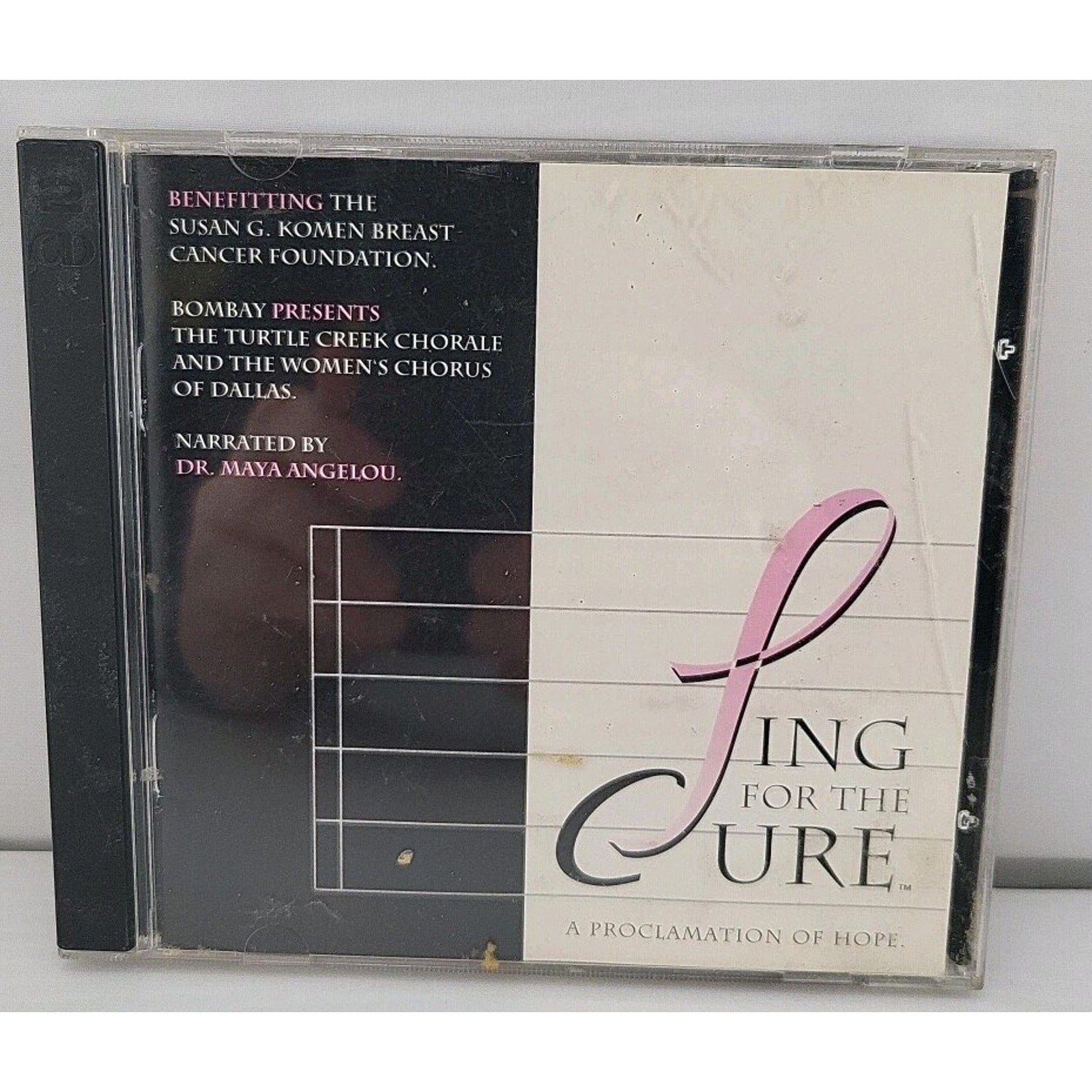 Sing For The Cure - A Proclamation of Hope (CD, 2 Disc, Bombay)