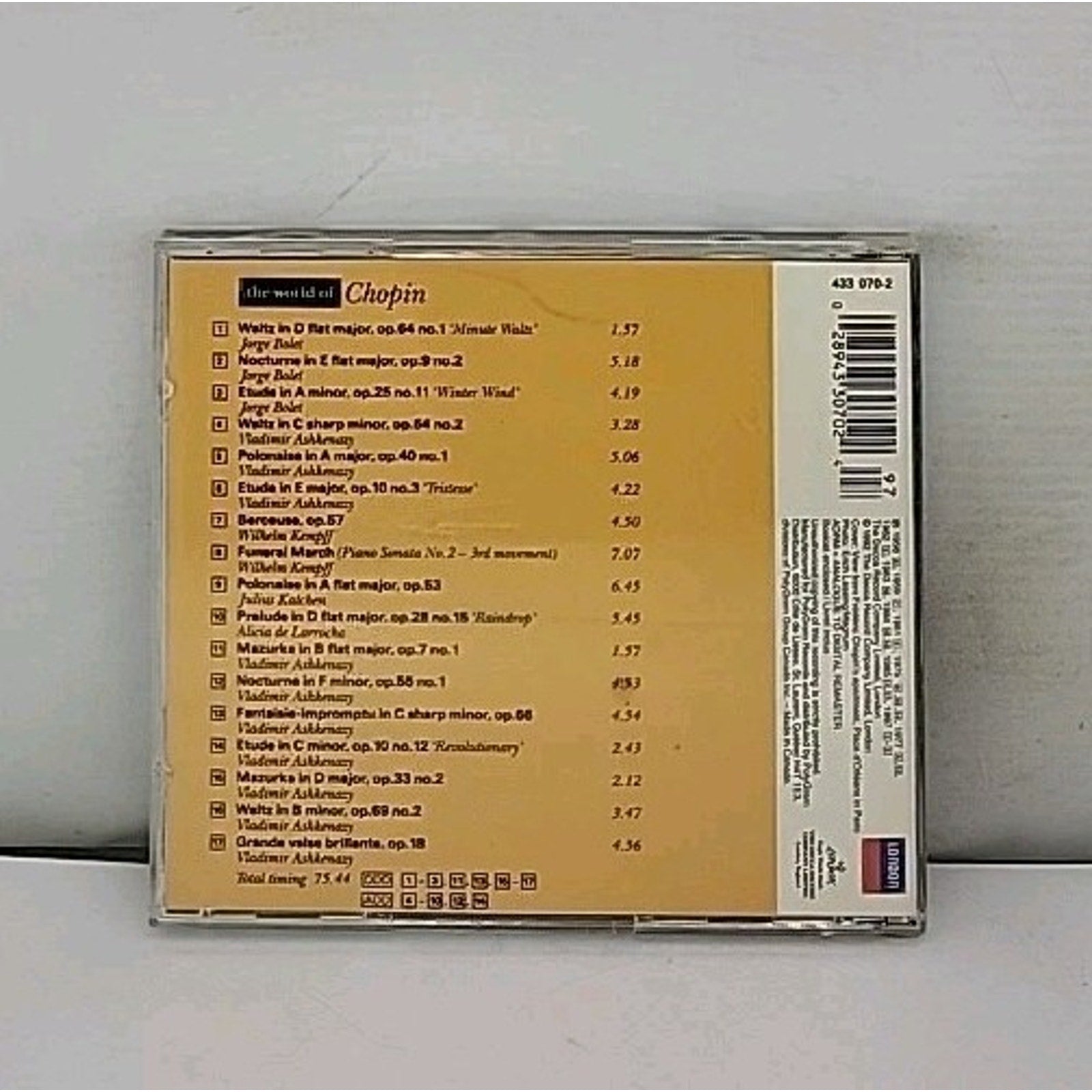 Chopin – the World of Chopin Volume 6 CD