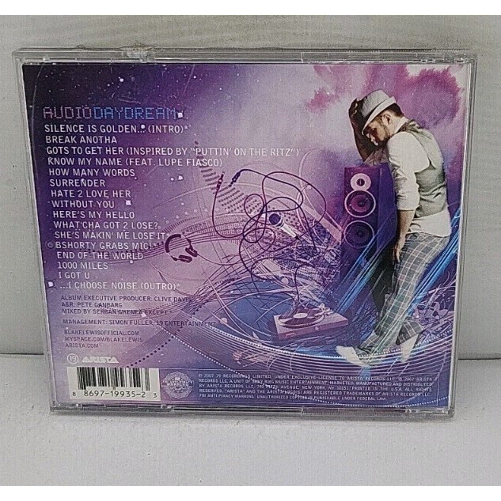 Audio Day Dream by Blake Lewis (CD, 2007)