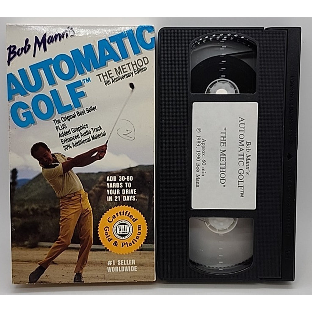 Bob Manns Automatic Golf The Method (VHS)