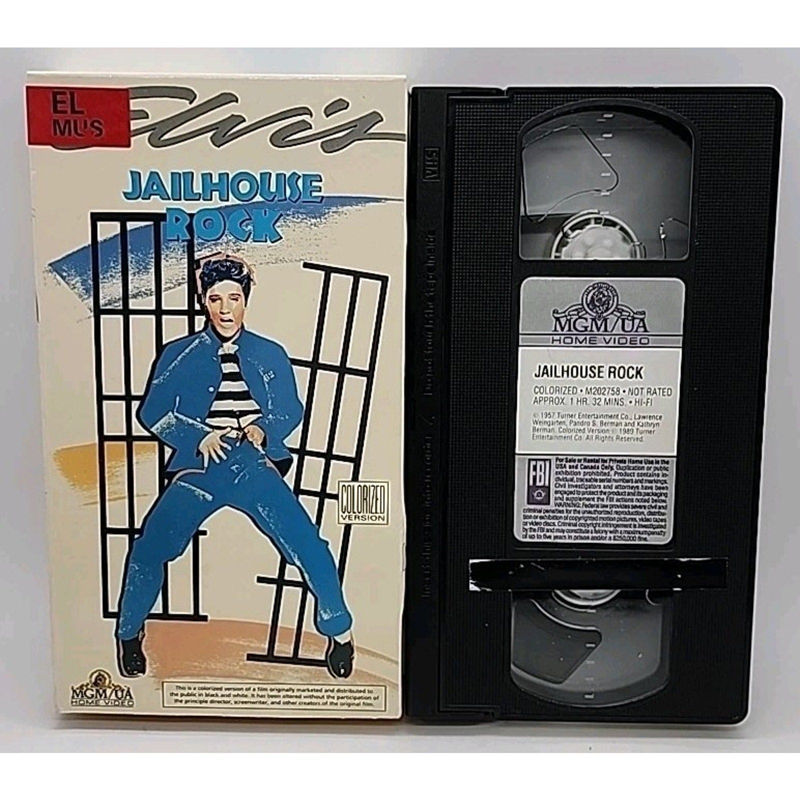 Elvis Jailhouse Rock (VHS, 1994)