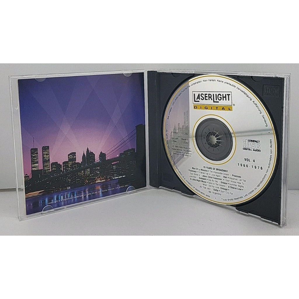 70 Years of Broadway, Vol. 4 by Various Artists (CD, Mar-1994, Laserlight)
