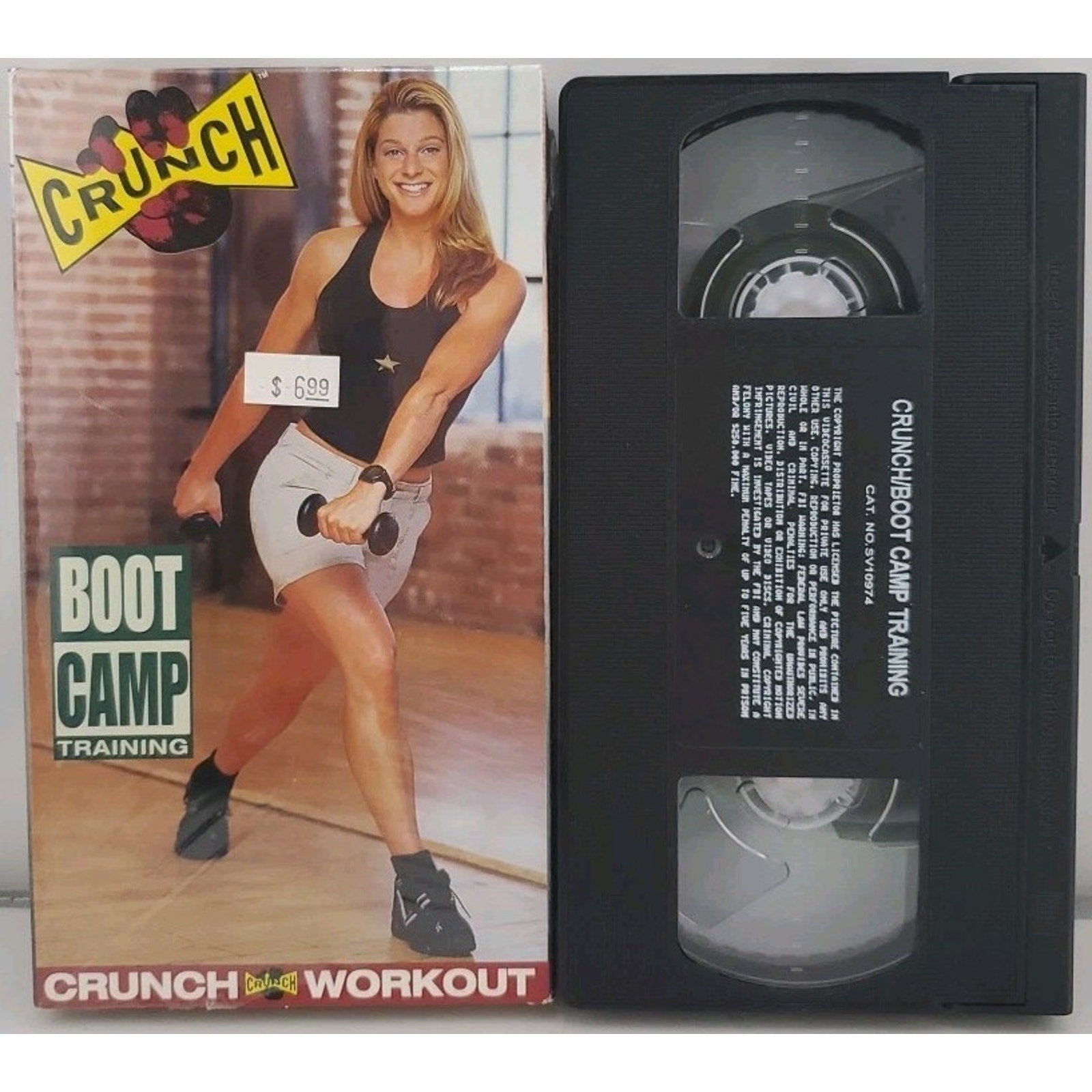 Crunch - Boot Camp Training (VHS, 1999)