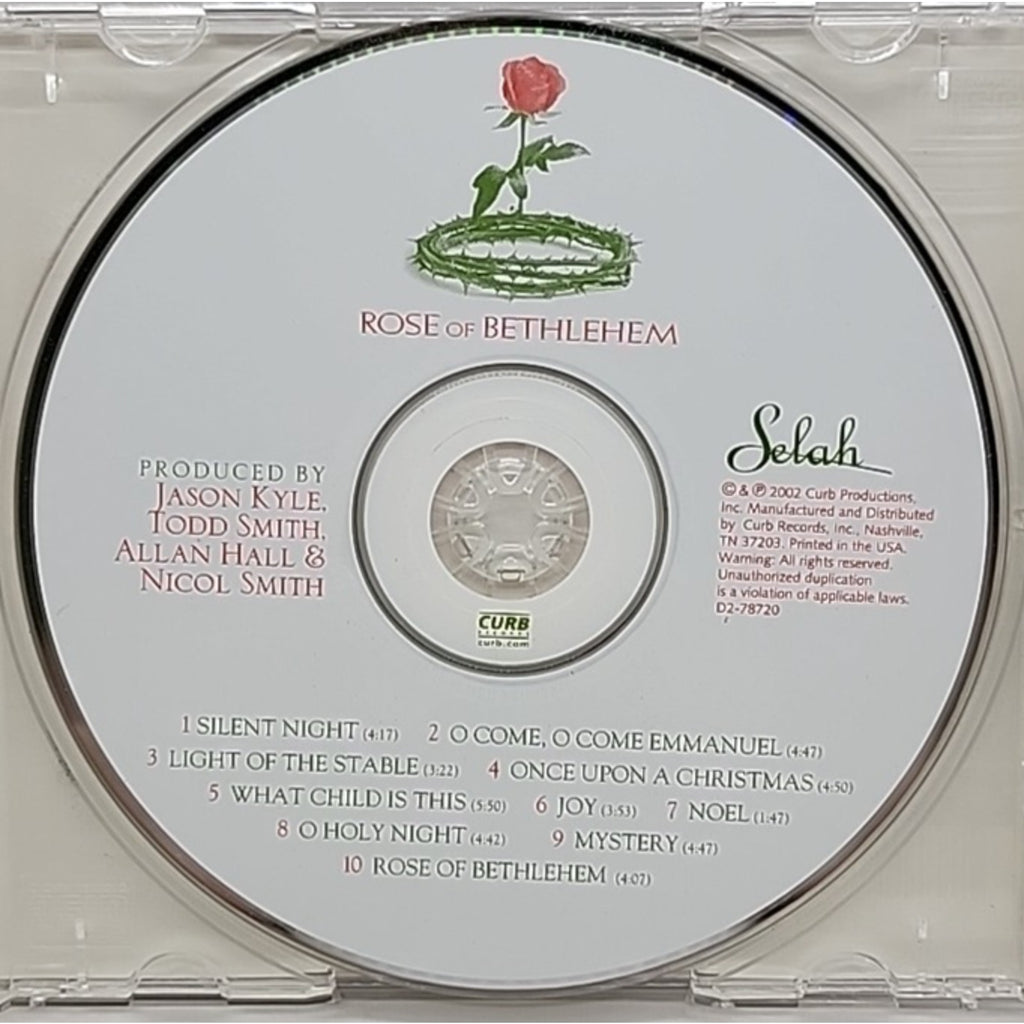 Rose of Bethlehem by Selah (CD, 2002)