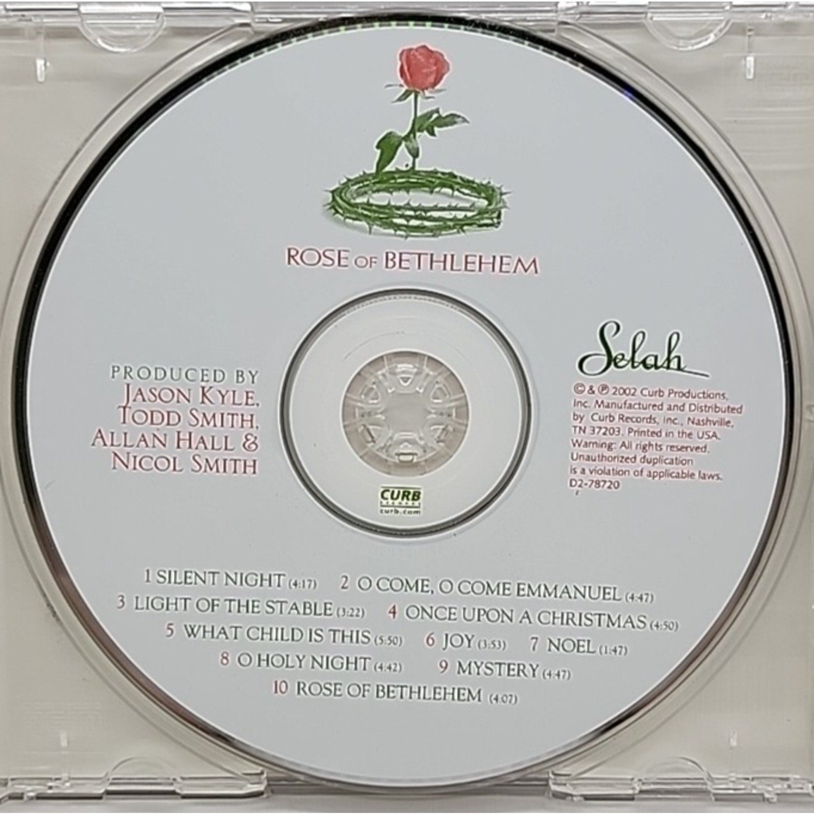 Rose of Bethlehem by Selah (CD, 2002)