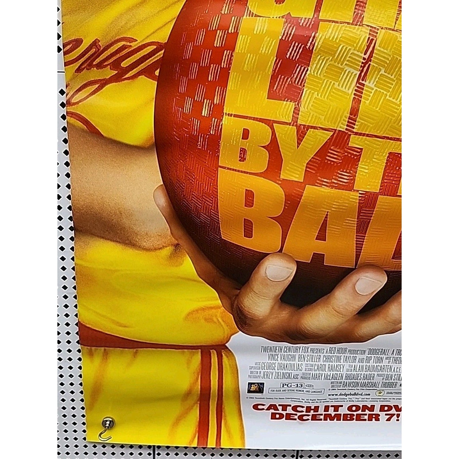 Dodgeball A True Underdog Story Original 2004 Single Sided 27"x40" Movie Poster