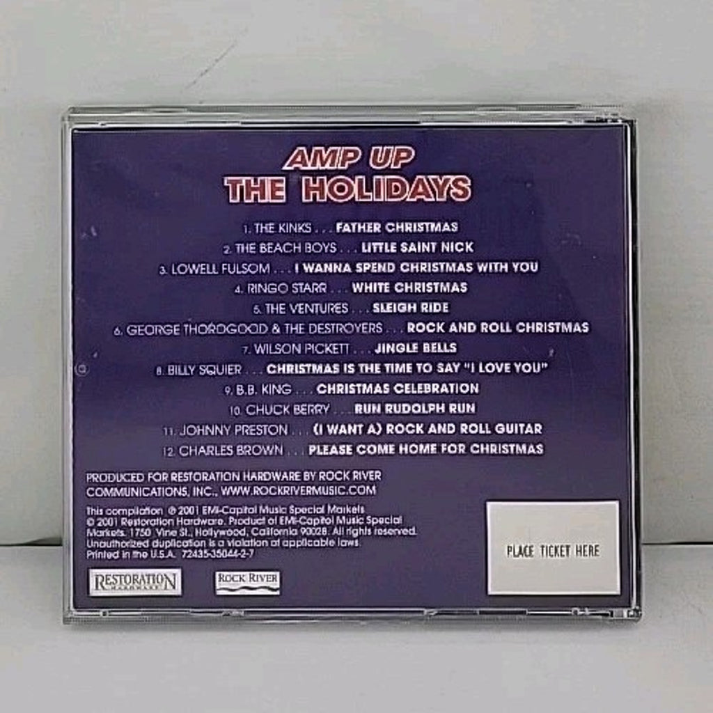 Amp Up The Holidays (CD, Christmas, Various Artists, "RARE", 2001)