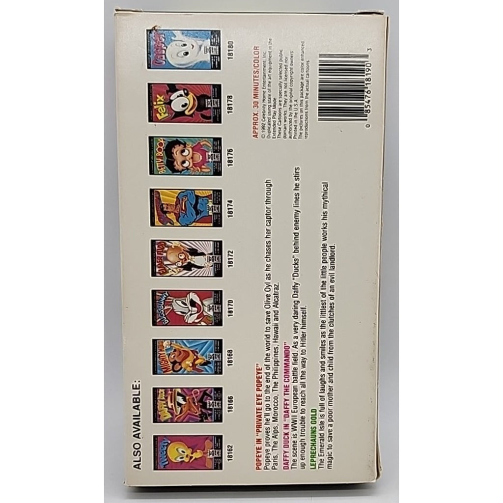 Cartoon Classics - Popeye (VHS)