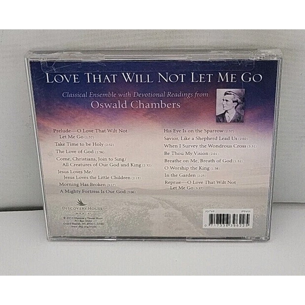Love That Will Not Let Me Go CD Oswald Chambers Readings
