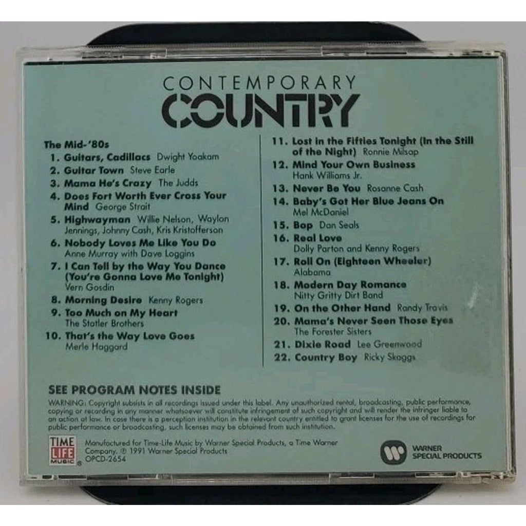 Contemporary Country The Mid- 80s CD