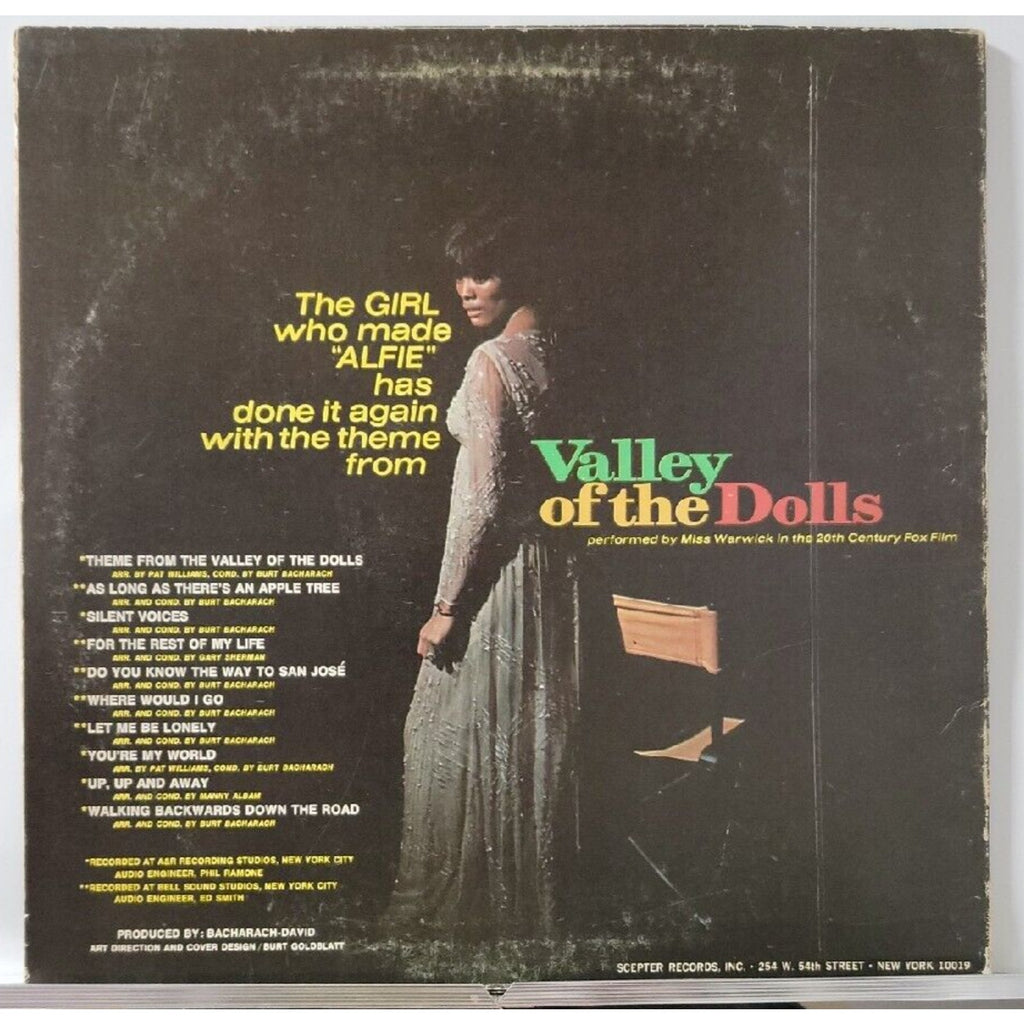 Dionne Warwick In Valley Of The Dolls (Record)
