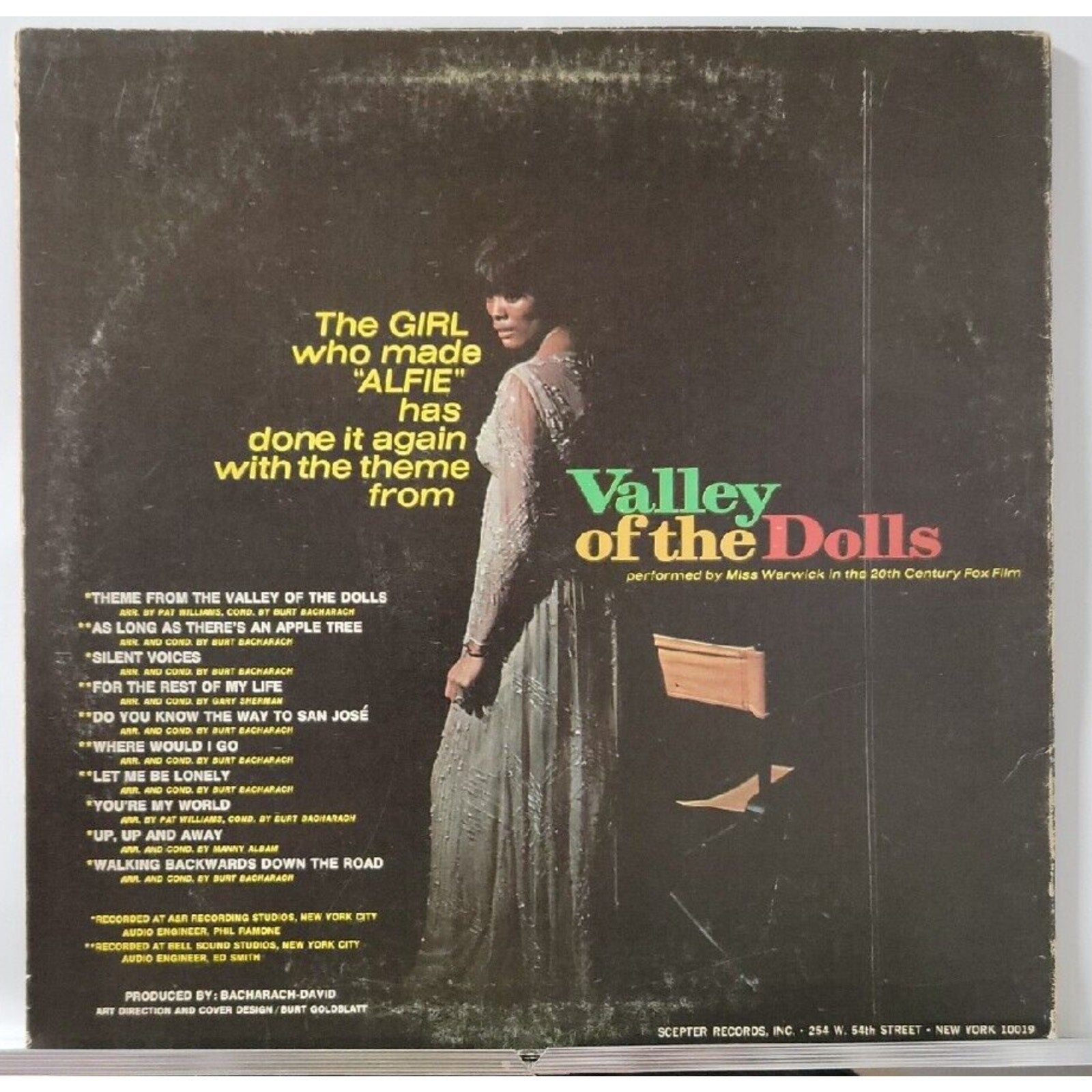 Dionne Warwick In Valley Of The Dolls (Record)