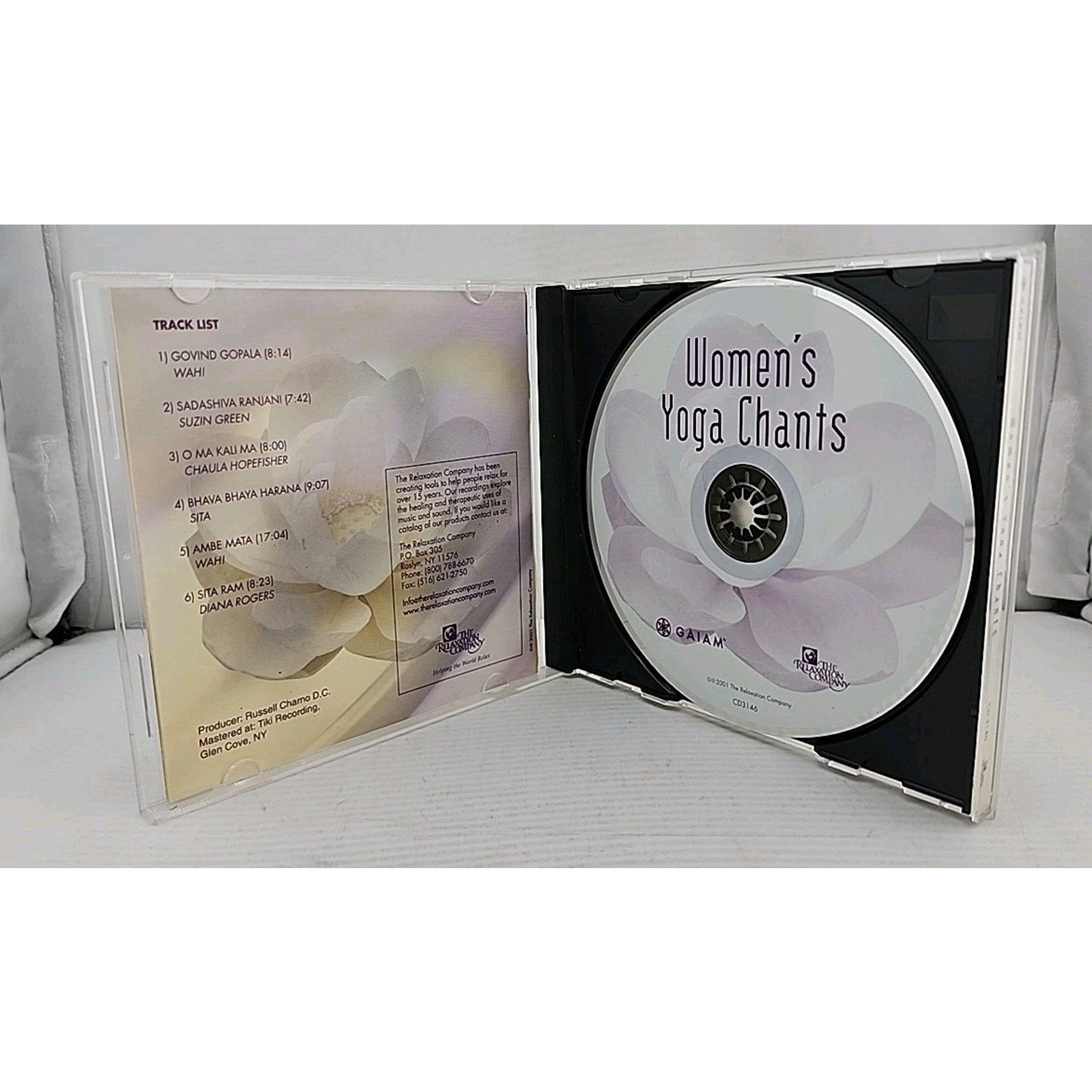 Women's Yoga Chants by Various Artists (CD, Nov-2001, Relaxation Music)