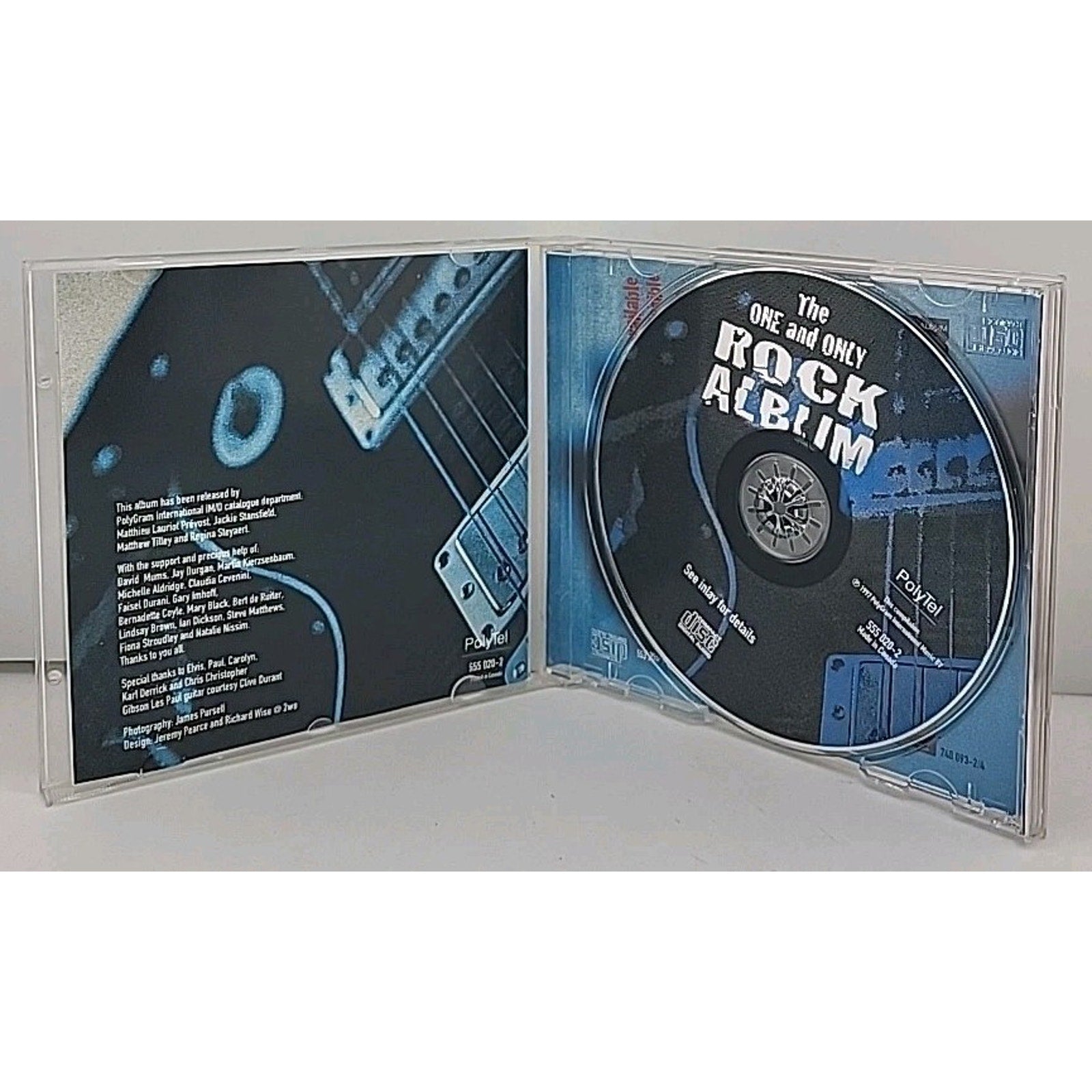 The One and Only Rock Album - Audio CD By Various Artists