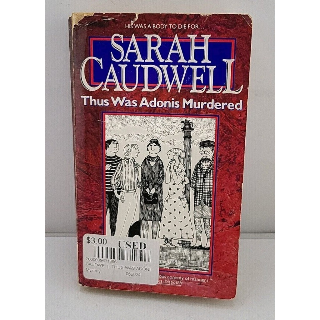 Thus Was Adonis Murdered by Sarah Caudwell (1994, Mass Market)