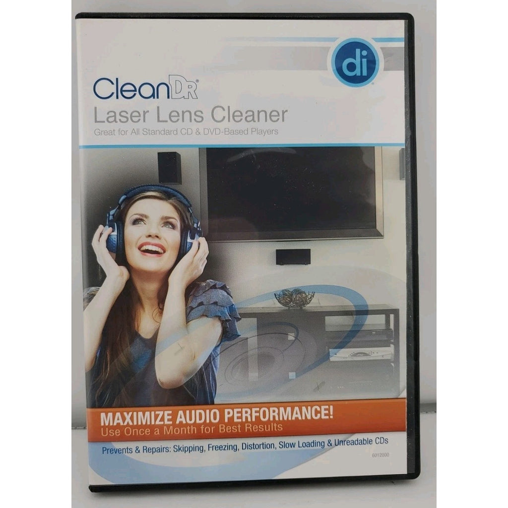 Digital Innovations 6012000 CleanDr CD Laser Lens Cleaner Voice Instructions