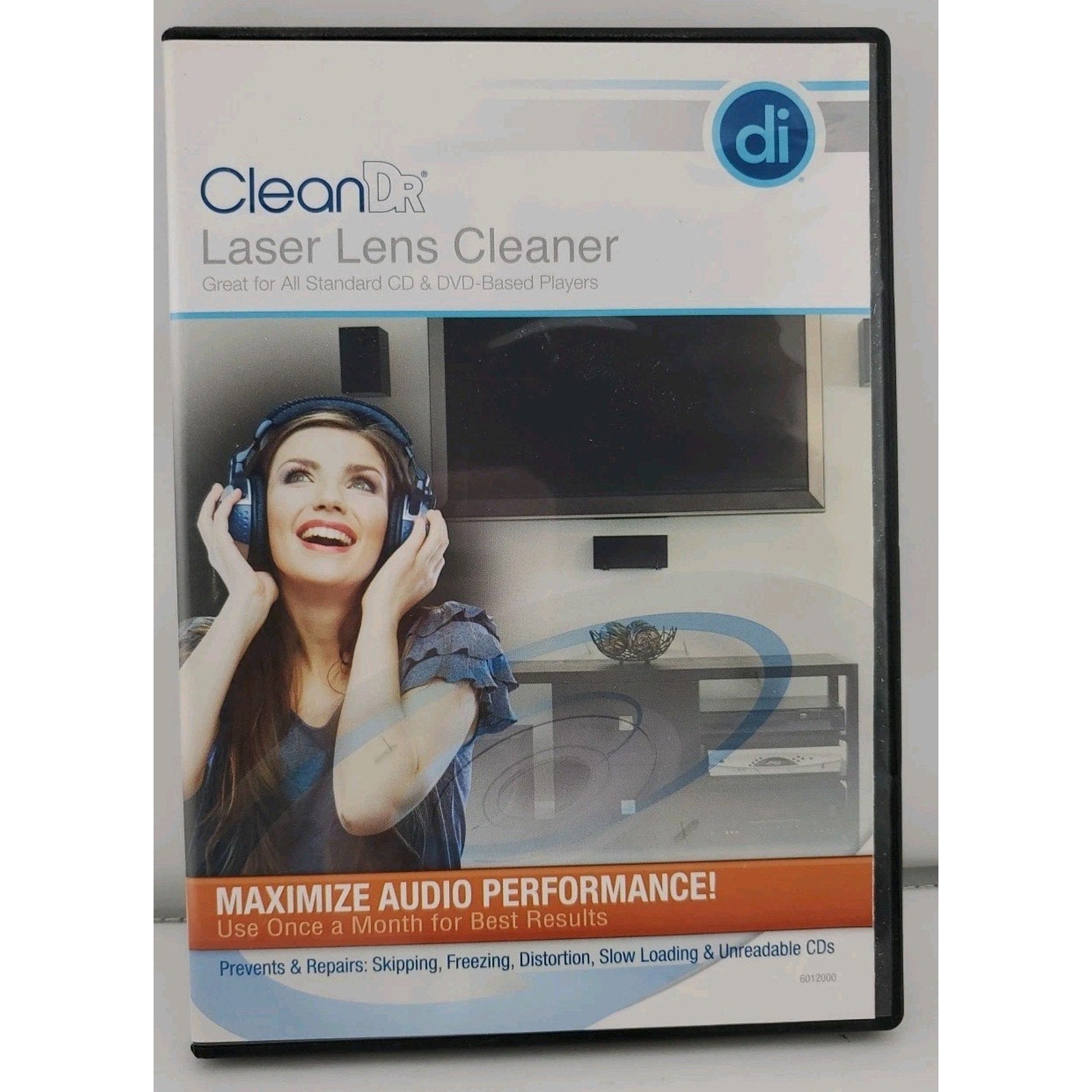 Digital Innovations 6012000 CleanDr CD Laser Lens Cleaner Voice Instructions