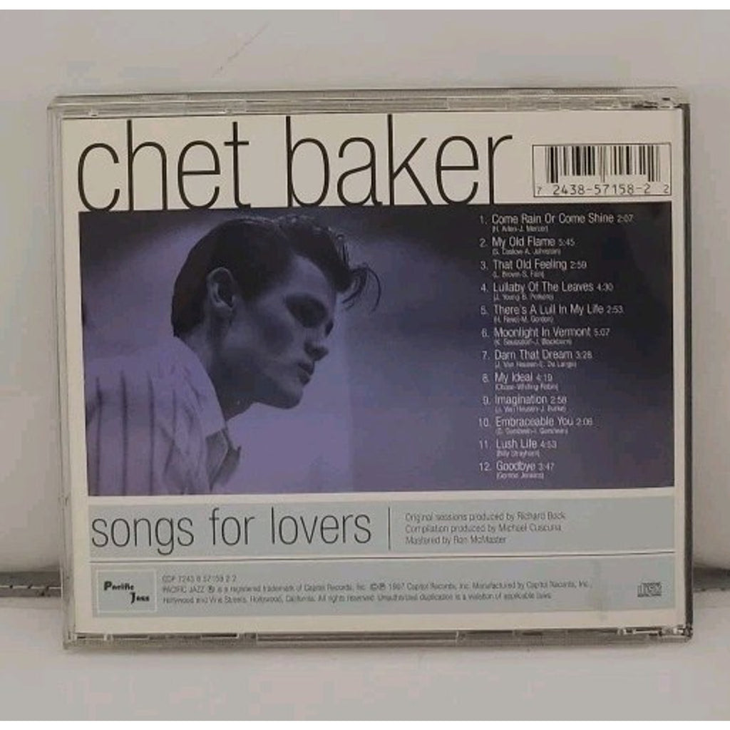 Songs for Lovers by Chet Baker (CD, 1997)
