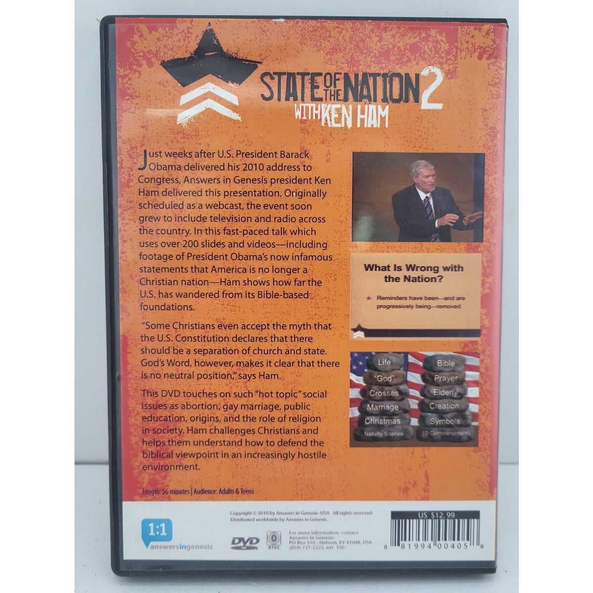 State of the Nation 2 with Ken Ham (DVD, 2010)