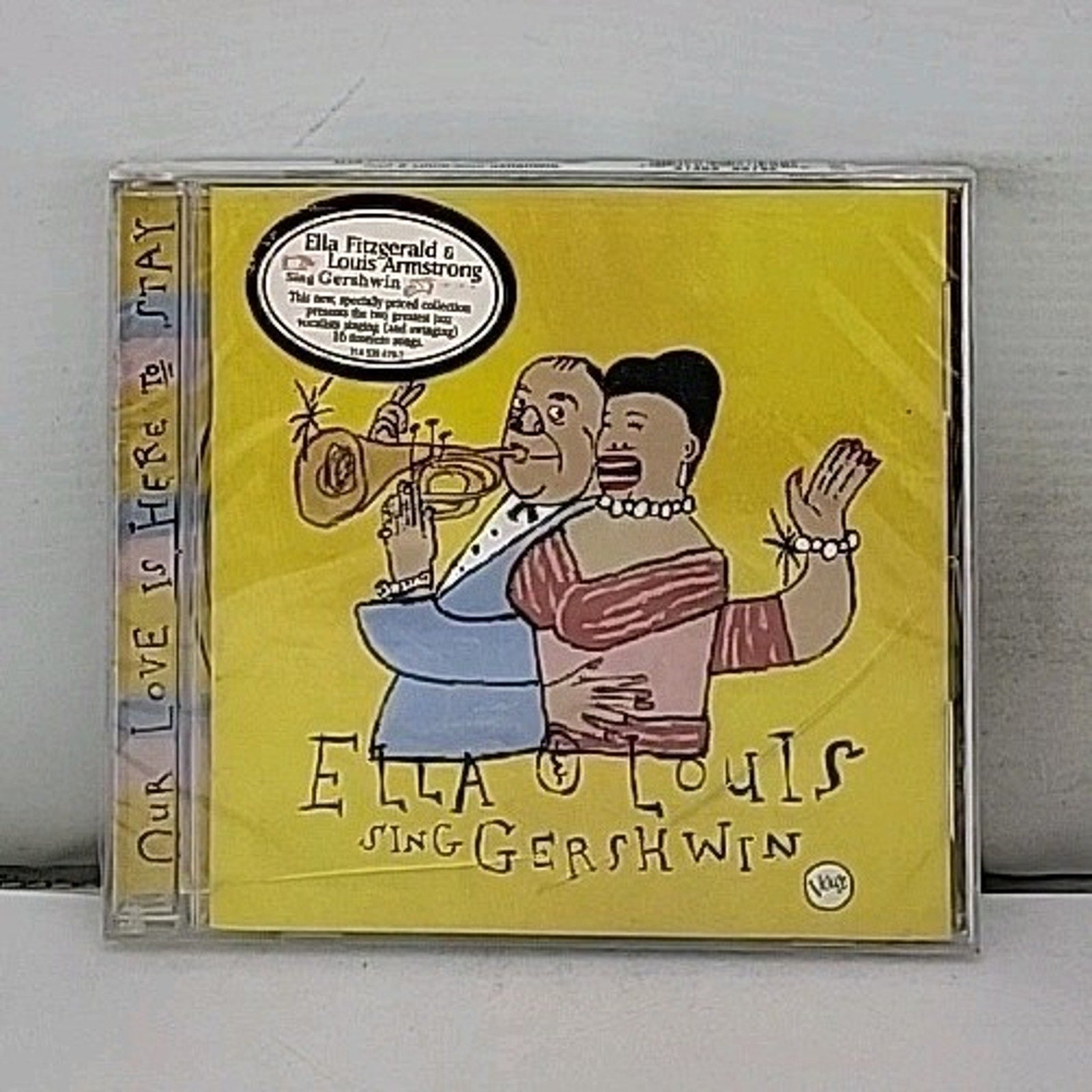 Our Love Is Here to Stay: Sing Gershwin by Ella Fitzgerald (CD, 1998) *NEW*
