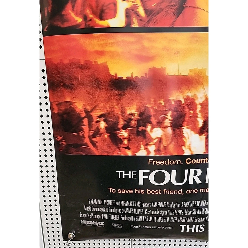 The Four Feathers 2002 Double Sided Original Movie Poster 27"x40"