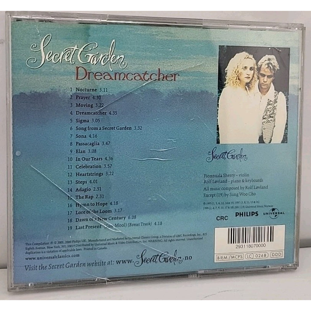 Dreamcatcher by Secret Garden (CD, 2001)