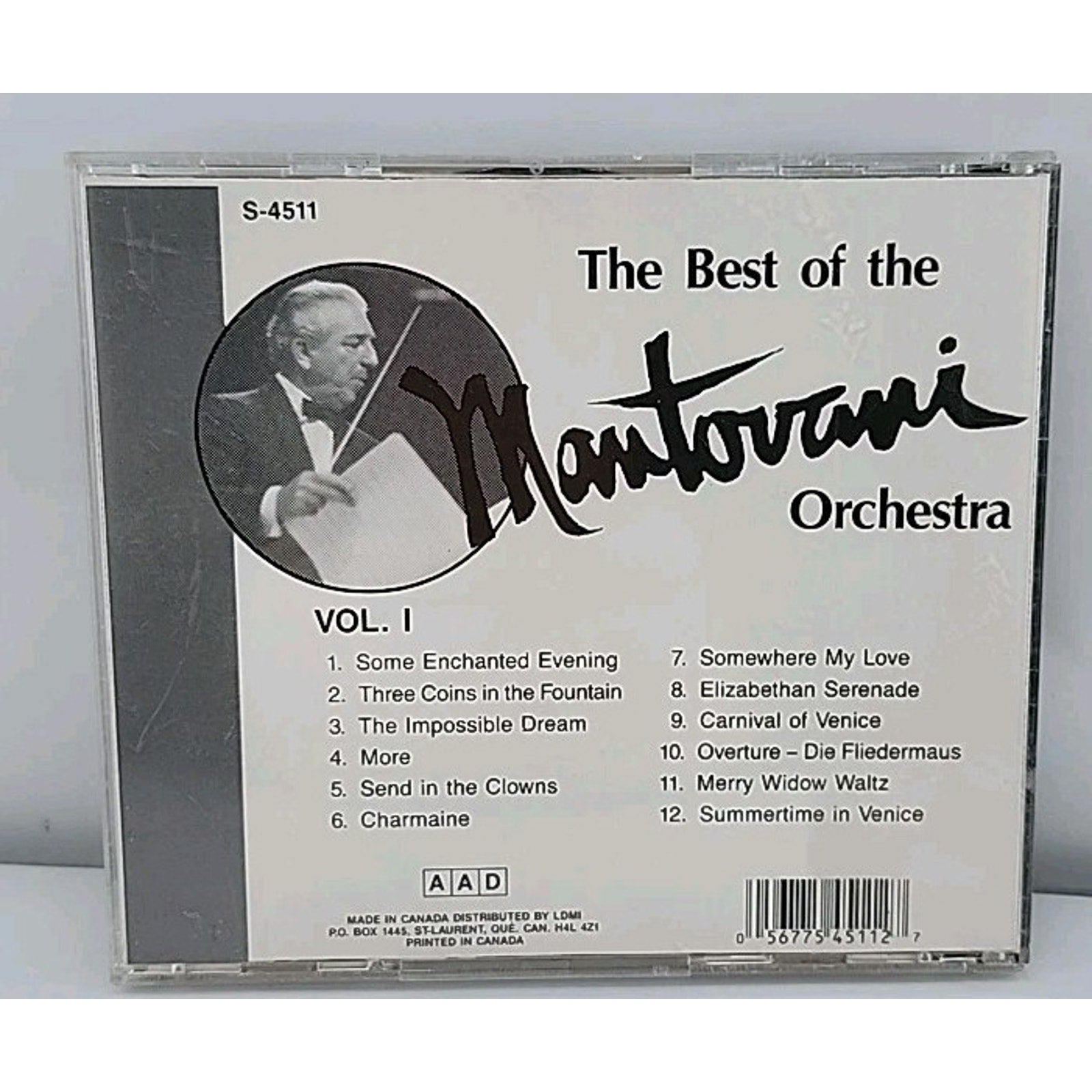 Best Of Mantovani Orchestra Vol 1 (CD)