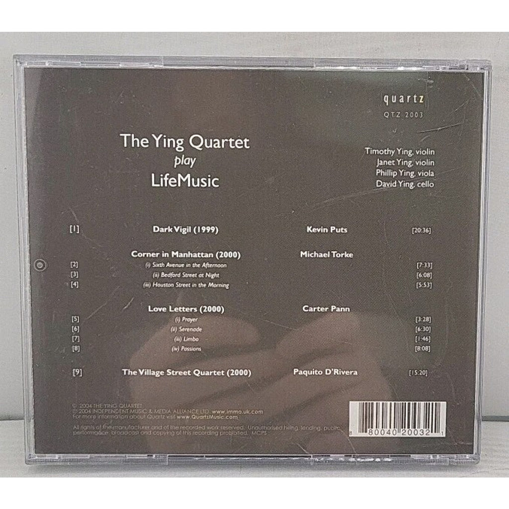 Play Life Music by Ying Quartet (CD, 2005) *Signed*