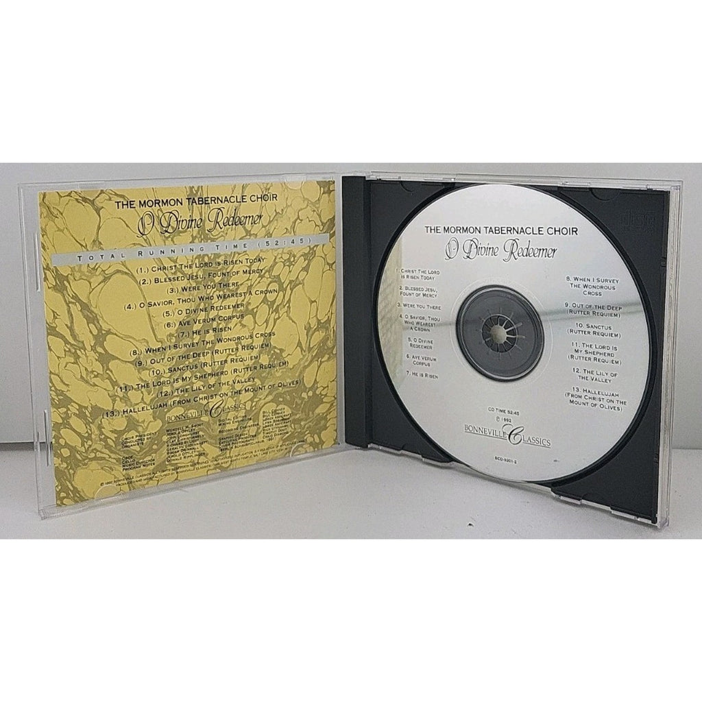 The Mormon Tabernacle Choir: O Divine Redeemer (CD, Feb-1999)
