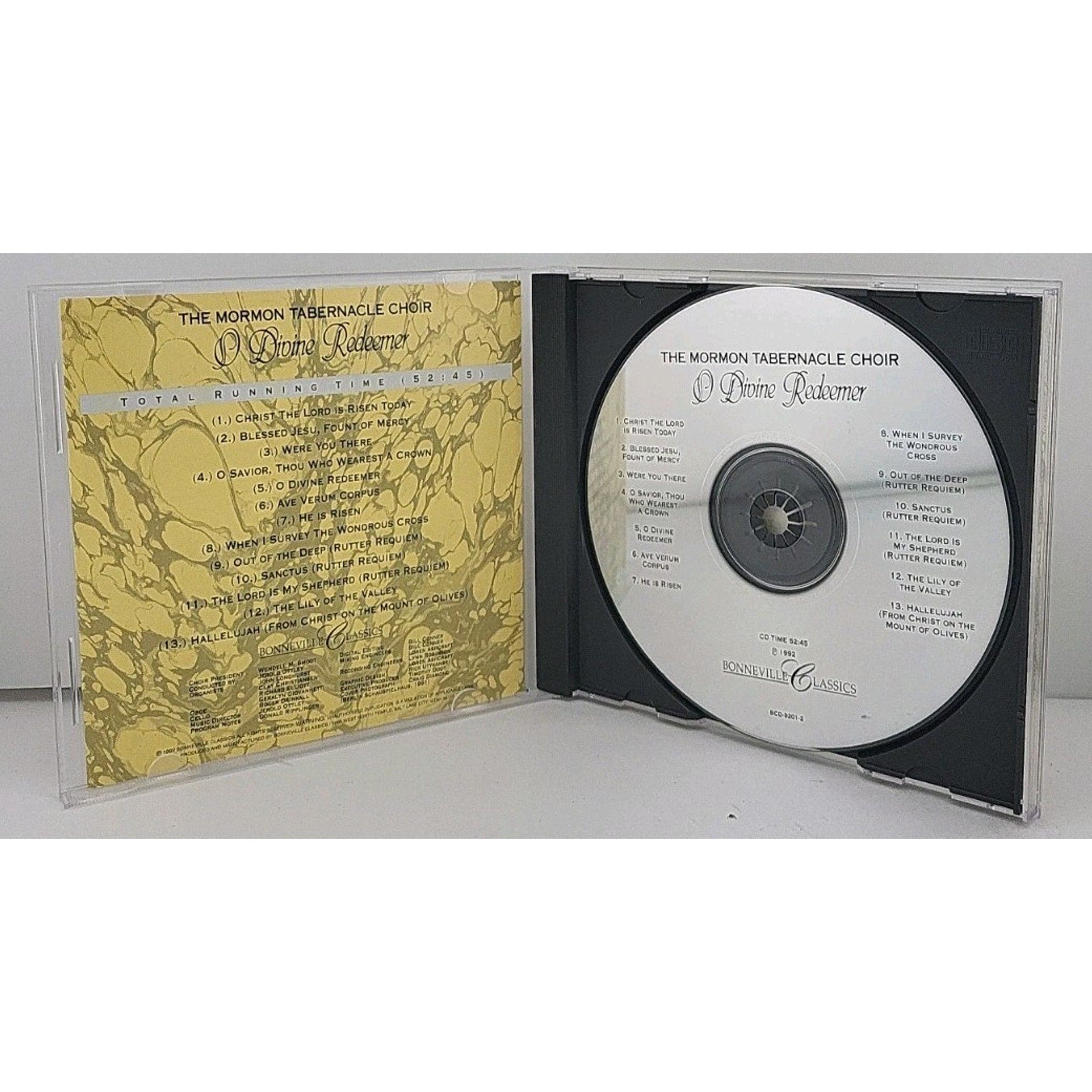 The Mormon Tabernacle Choir: O Divine Redeemer (CD, Feb-1999)