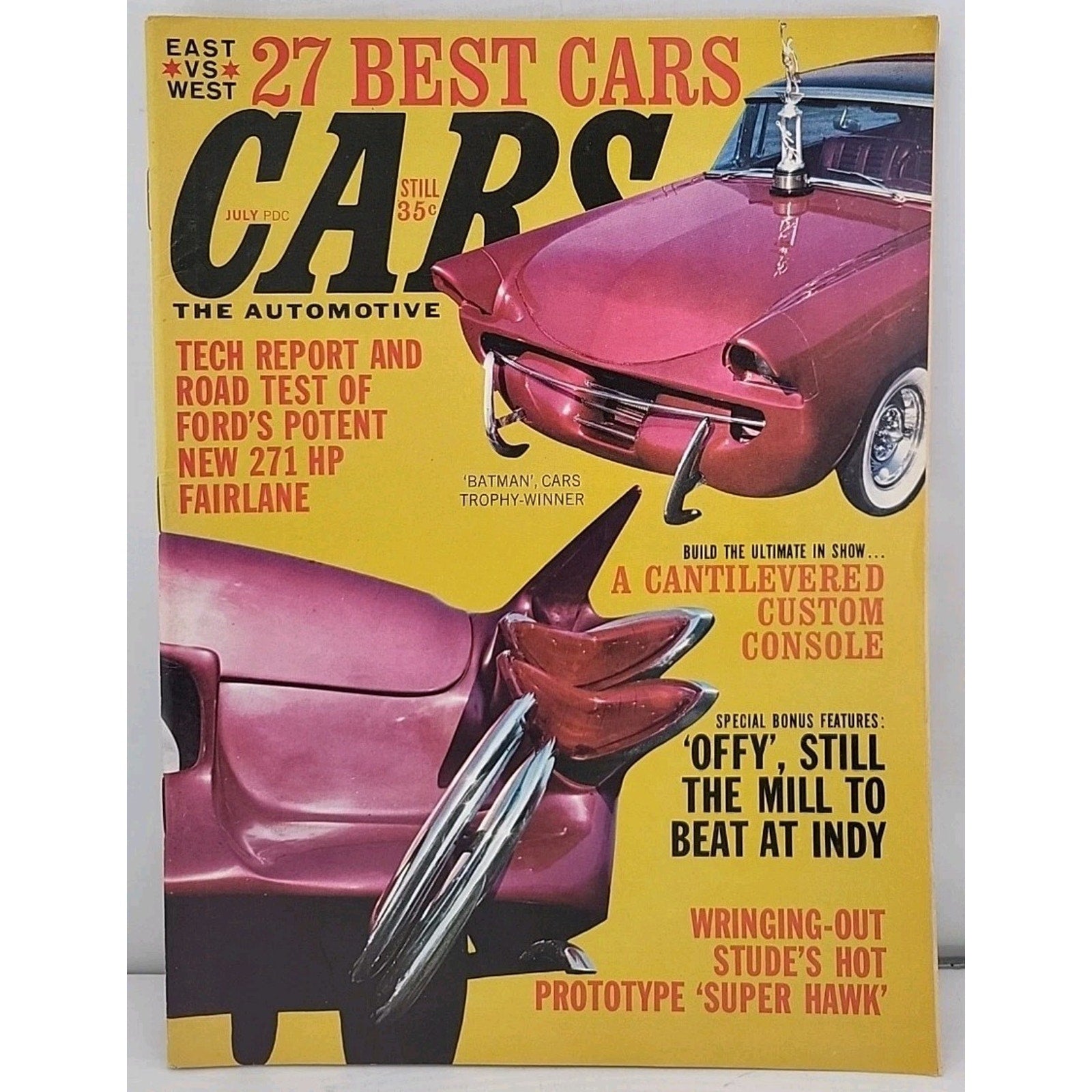 Cars The Automotive Magazine - July 1963 - Vol. 6 No. 2