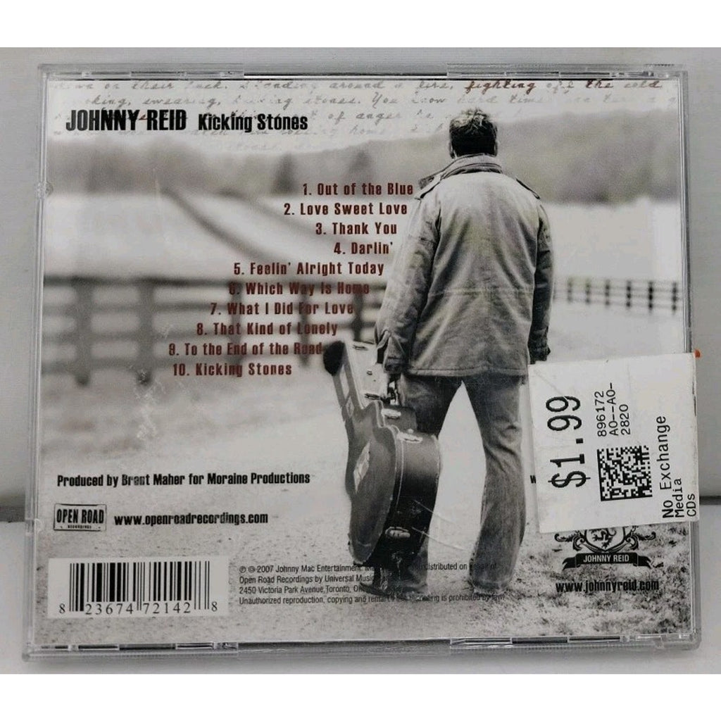 Kicking Stones by Reid, Johnny (CD, 2007)