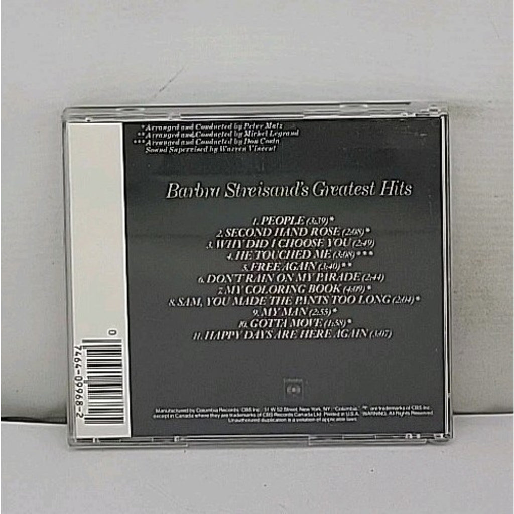 Greatest Hits by Barbra Streisand (CD, 1990)