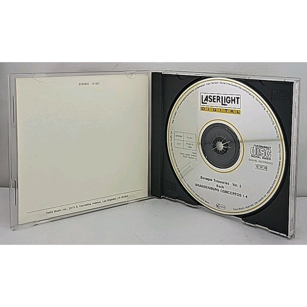 Brandenburg Con 1-4 by J.S. Bach (CD, 1990)