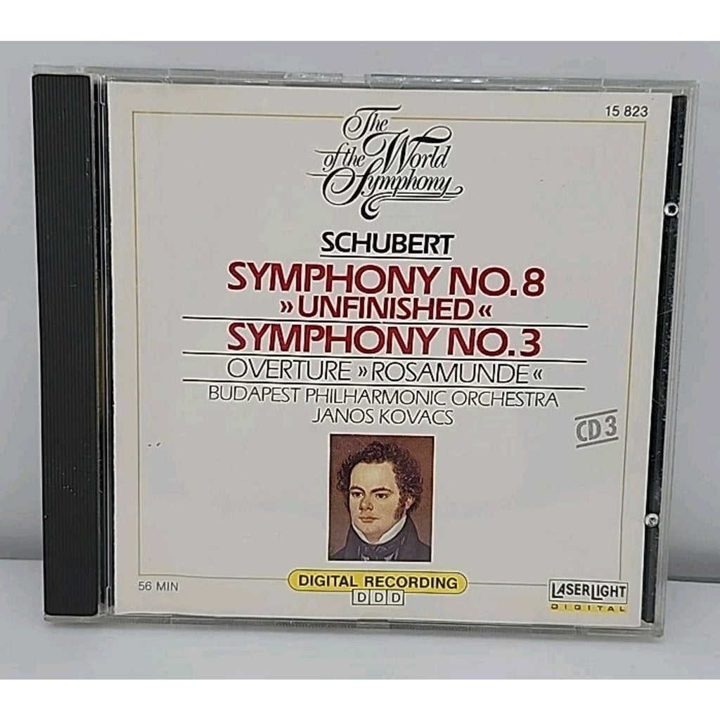 Sym 3/8/Rosamunde Ovt by F. Schubert (CD, 1989)
