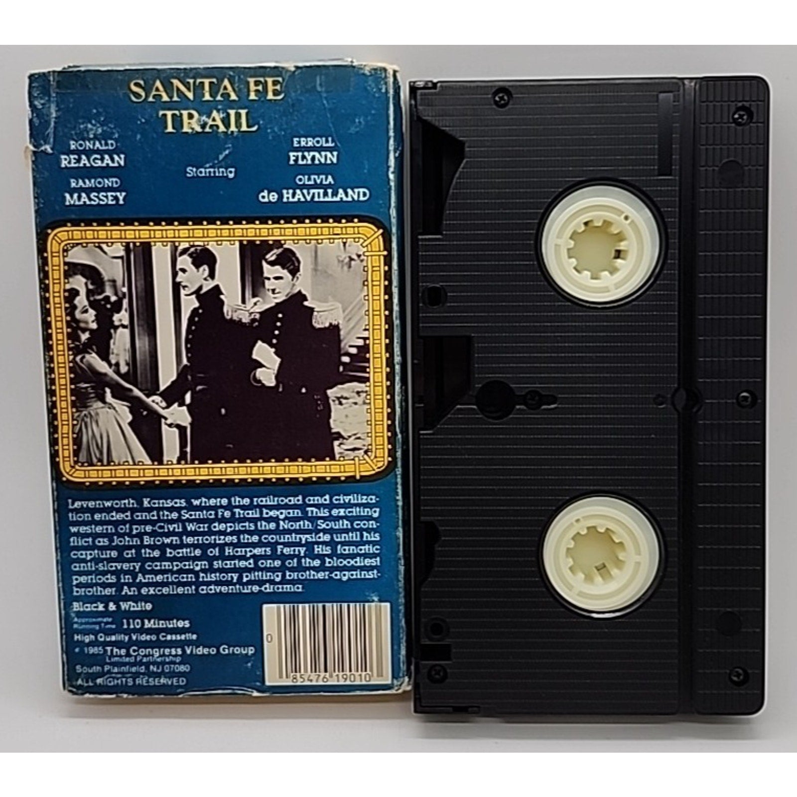 Santa Fe Trail (VHS, 1985)