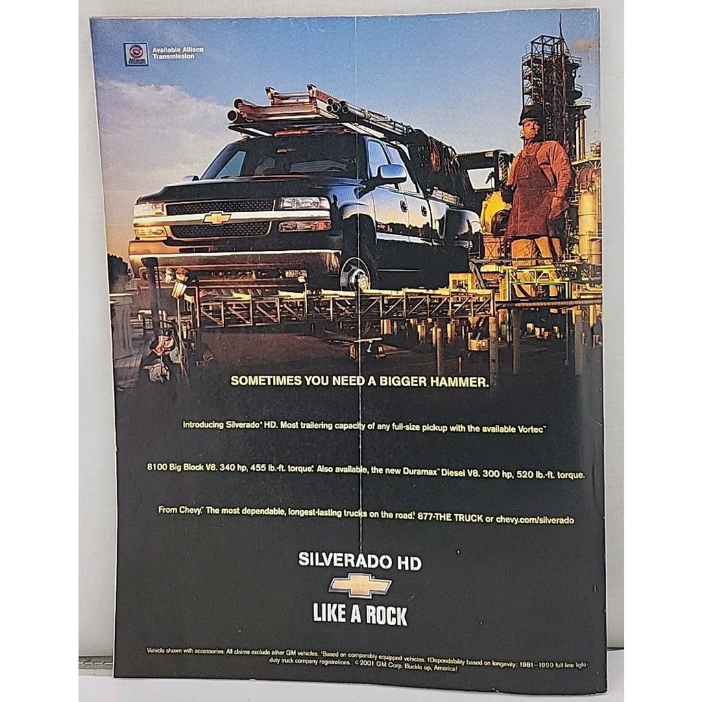 Motor Trend Magazine August 2001