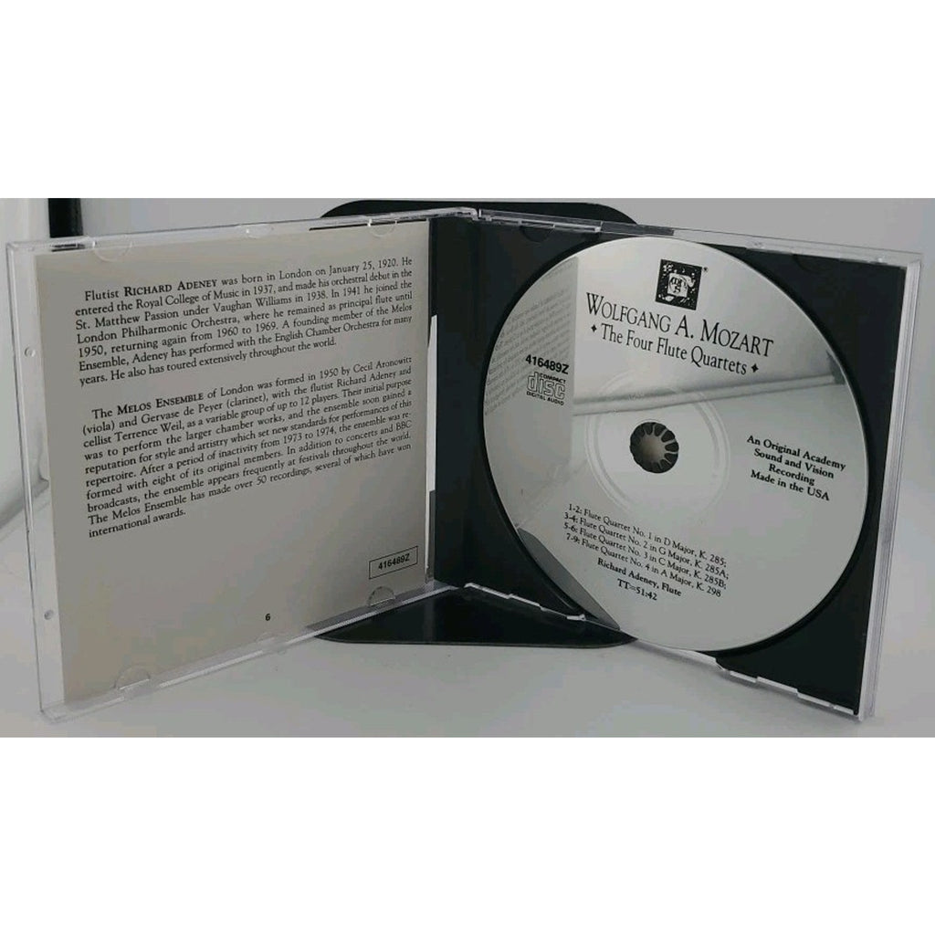 Mozart - The Four Flute Quartets CD