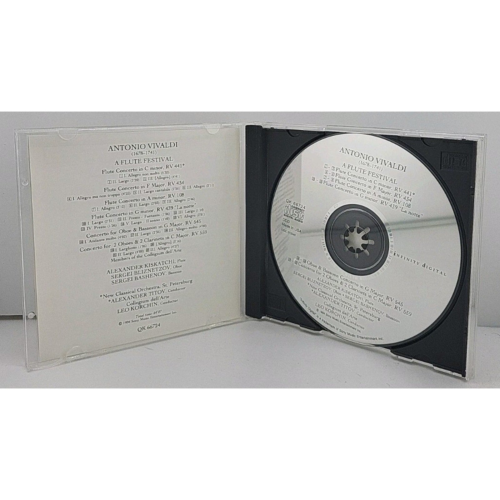 Flute Festival by Classical Kids (CD, 1994)