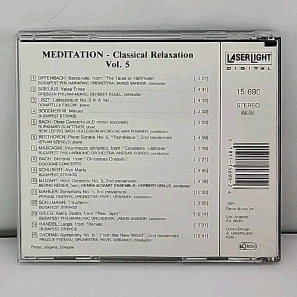 Vol. 5-Classical Relaxation by Meditation (CD, 1991)