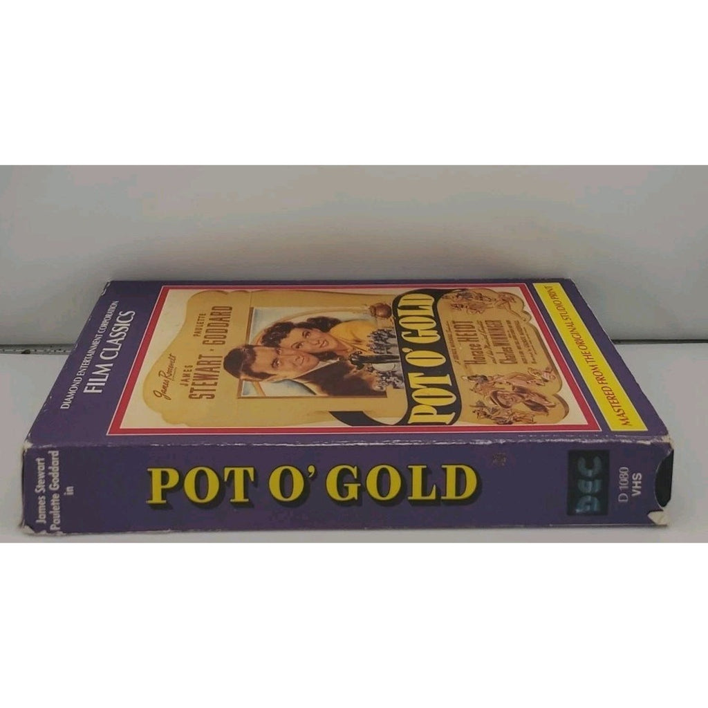Pot O' Gold VHS James Stewart Paulette Goddard 1941 1993